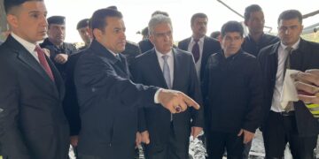 بالصور لجنة السوداني تطلع على مواقع القصف الإيراني في اربيل