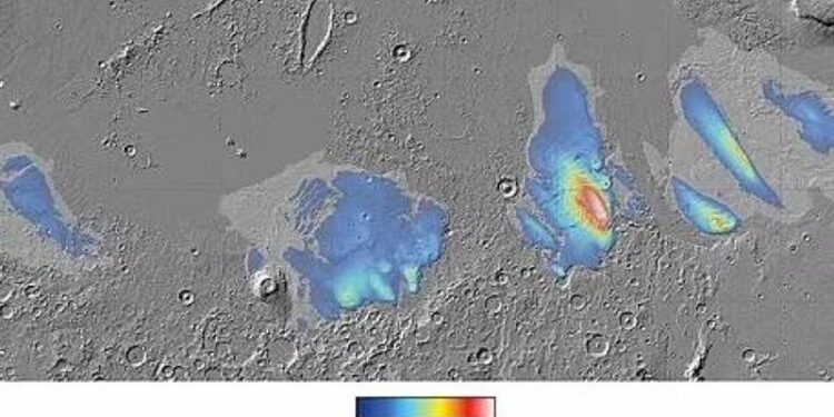 اكتشــــاف مياه تملأ البحر الأحمر تحت سطح المريخ