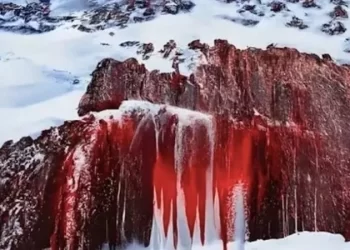 شلالات الدم في القارة القطبية الجنوبية
