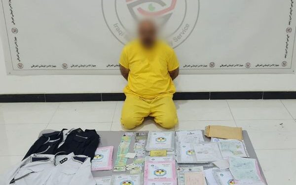الإطاحة بمتهمَين أحدهما ينتحل صفة ضابط في الأمن الوطني وآخر مفوض في المرور ,, بالجرم المشهود