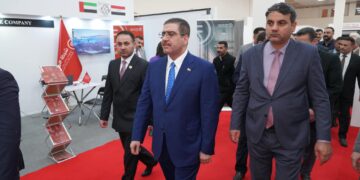 بالفيديو .. وزير التجارة يتفقد اروقة معرض بغداد الدولي بدورته 47