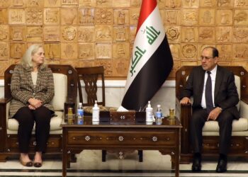 رئيس ائتلاف دولة القانون يستقبل سفيرة الولايات المتحدة