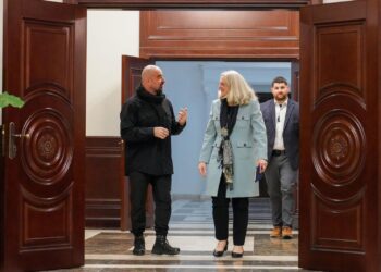 بافل طالباني يلتقي الينا رومانسكي