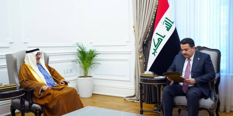 السوداني يستقبل سفير دولة الإمارات