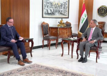 رئيس مجلس القضاء الأعلى يستقبل رئيس فريق التحقيق الدولي الخاص