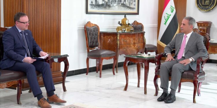 رئيس مجلس القضاء الأعلى يستقبل رئيس فريق التحقيق الدولي الخاص