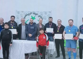نادي حيفا الرياضي ينظم بطولة القدس لكرة تنس الطاولة