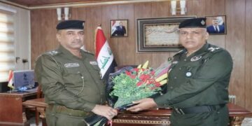 قائد شرطة الديوانية الجديد يباشر عمله رسميا