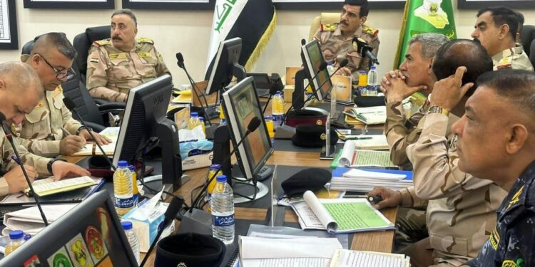 وفد أمني برئاسة يار الله يصل إلى نينوى