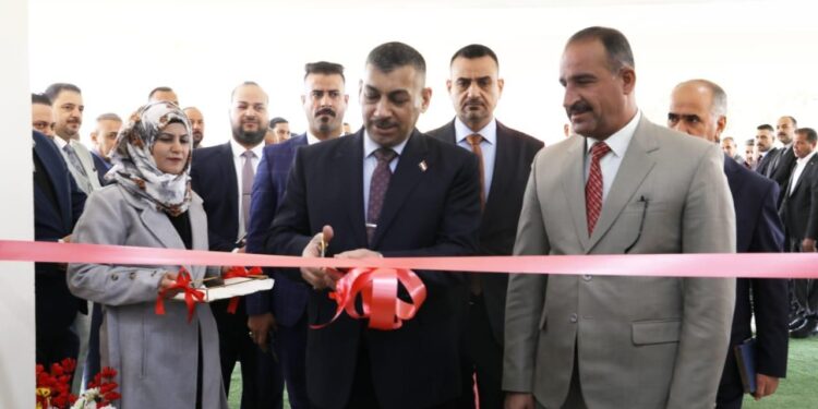 رئيس هيئة النزاهة يفتتح مبنى تحقيق الهيئة في بابل