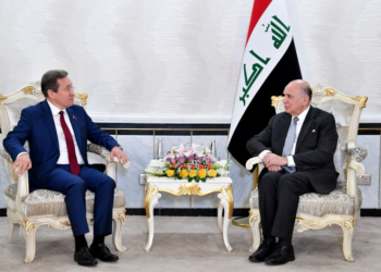 وزير الخارجية يستقبل السفير البيلاروسي
