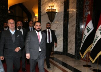 رئيس جمهورية إستونيا يصل الى بغداد