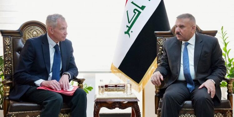 وزير الداخلية يستقبل مساعد الأمين لحلف شمال الأطلسي للعمليات