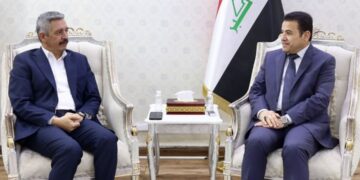 الأعرجي يلتقي عضو لجنة الأمن والدفاع النيابية
