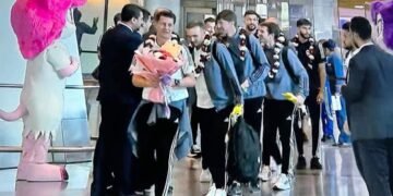 المنتخب الوطني يصل الى الدوحة تحضيرا لبطولة كأس اسيا