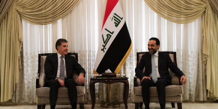 رئيس اقليم كردستان يلتقي الحلبوسي