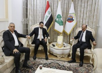 نقيب الصحفيين يستقبـــل مستشار رئيس الوزراء لشؤون التنوع والتعددية و وكيل وزارة الهجرة والمهجرين