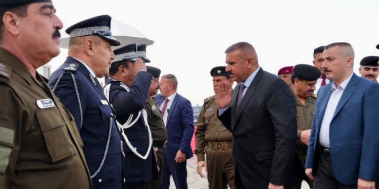 وزير الداخلية يفـتتـــح “أول قاطع مرور” للطرق السريعة في العراق