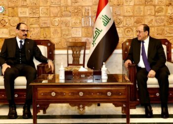 المالكي يستقبل رئيس جهاز المخابرات التركي