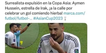 انتقــــادات عالمية لقرارات حكم مباراة العراق والاردن في كأس آسيا