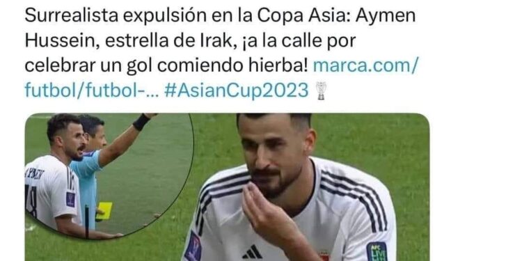 انتقــــادات عالمية لقرارات حكم مباراة العراق والاردن في كأس آسيا