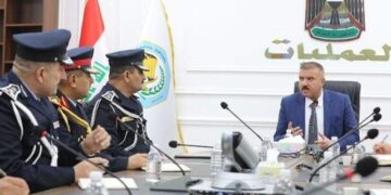 وزير الداخلية يفتتح مقر مبنى مديرية شرطة الكهرباء بعد تأهيله
