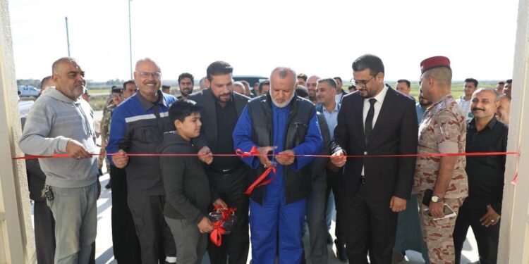 افتتاح 3 مشاريع ضمن قطاعي التربية والصحة في ميسان