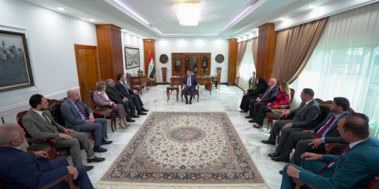 رئيس مجلس القضاء الأعلى يستقبــــل رئيس وأعضاء لجنة النزاهة النيابية