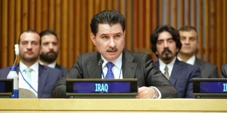 رئاسة البرلمان تبحث مع الأمم المتحدة “تخفيــف” التوترات والصراعات في المنطقة