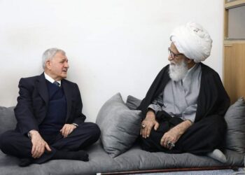 المرجع النجفي يستقبل رئيس الجمهورية