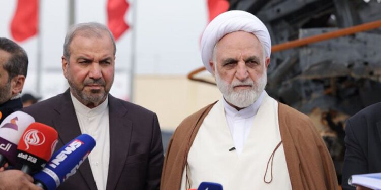 محسني .. التعاون بين ايران والعراق أصبح “أكثــر ضرورة” من الماضي