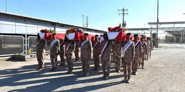 تبادل رفات ضحايا فقدوا خلال الحرب بين العراق وإيران