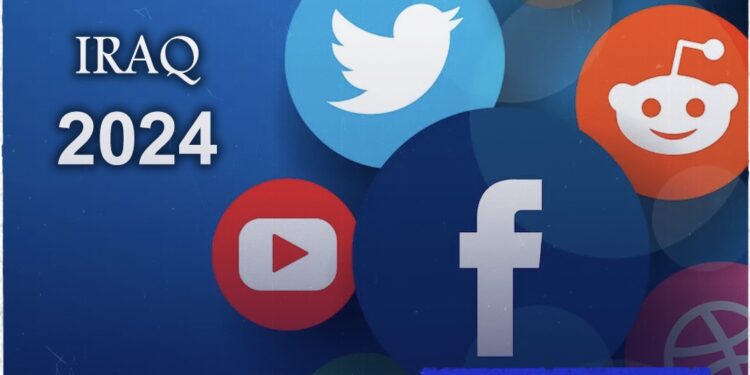 أكثر من 31 مليون عراقي يستخدمون مواقع التواصل في عام 2024