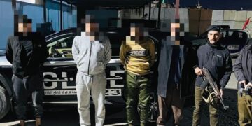 كركوك.. اعتقال 4 مسلحين “أطلقوا النار في الهواء”