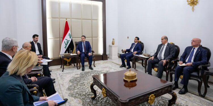 السوداني يستقبل وفد شركة ليماك التركية