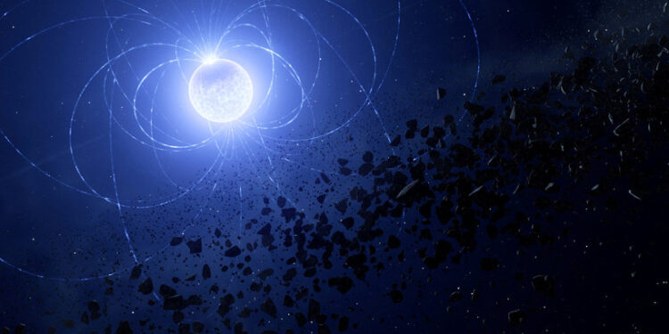 اكتشاف “ندبة” على نجم قزم أبيض “آكـــل للأجرام السماوية”