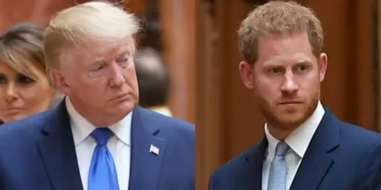 ترامب يتهم الأمير هاري بــ”خيانة جدته” الراحلة وتعاطي المخدرات