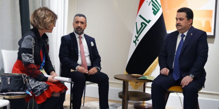 السوداني يلتقي الأمين العام لمنظمة العفو الدولية