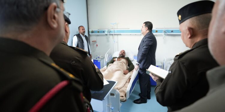 السوداني يزور جرحى العدوان الأمريكي الأخير