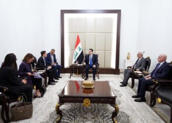 السوداني يستقبل الرئيس الإقليمي لشركة فيزا في وسط وشرق أوروبا والشرق الأوسط