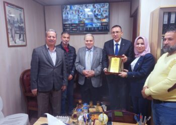 جولة تفقدية للرويضي في منطقة البلديات حيث اقامة الجالية واللاجئين الفلسطينيين