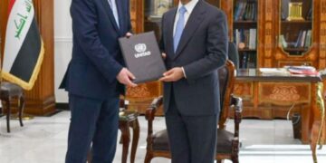 رئيس مجلس القضاء الأعلى يستقبل رئيس فريق التحقيق الدولي الخاص