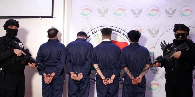 اربيل .. اعتقال 4 أشخاص تناوبوا على “اغتصاب قاصر”