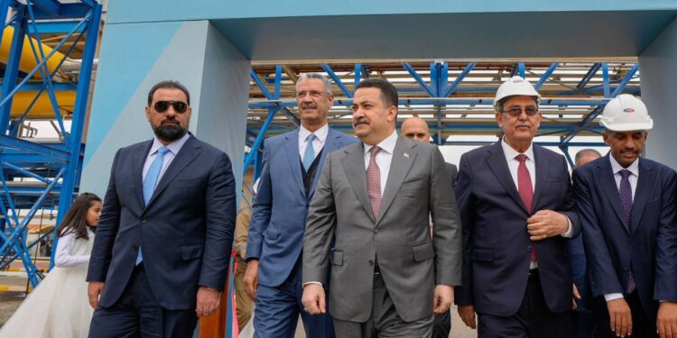 السوداني يفتتح مصفى الشمال في بيجي بعد توقف دام أكثر من 10سنوات