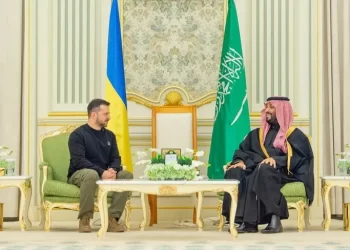 ولي العهد السعودي يلتقي زيلينسكي