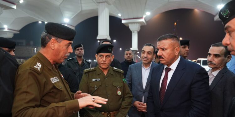 وزير الداخلية في كربلاء