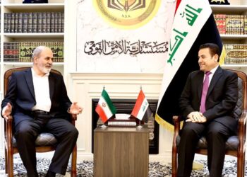 الاعرجي يستقبل أمين المجلس الأعلى للأمن القومي الإيراني