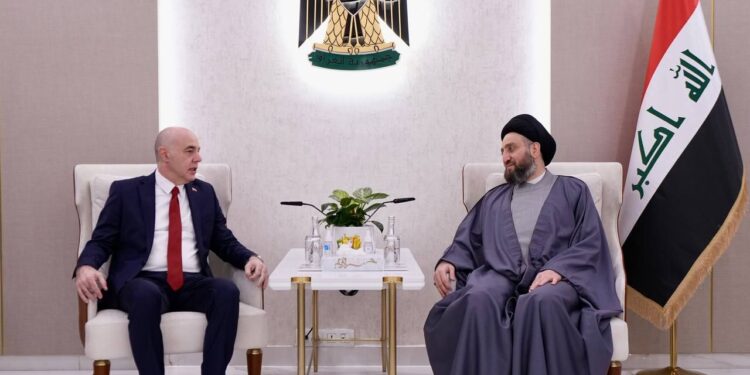 الحكيم يلتقي السفير التركي