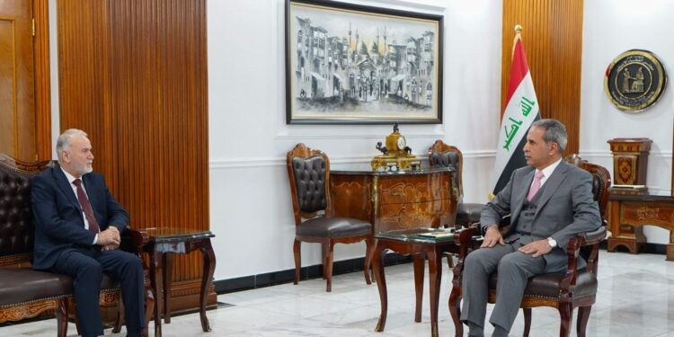 زيدان يستقبل محافظ بغداد