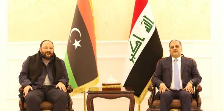 وزير الشباب الليبي في بغداد
